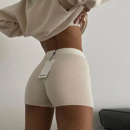 Sexy High Waist Basic Shorts -