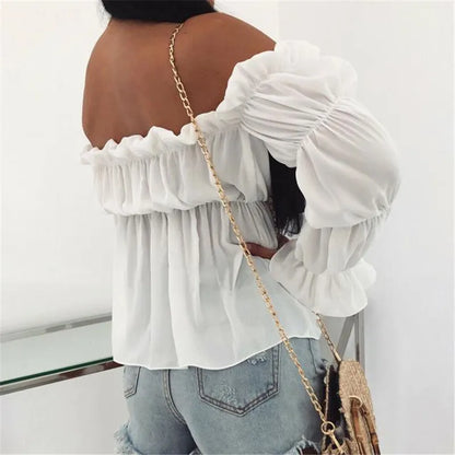 Sexy Elegant Women Off Shoulder -