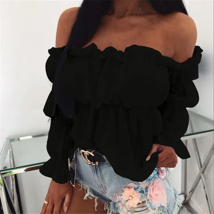 Sexy Elegant Women Off Shoulder -