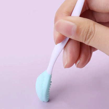 1PC Beauty Skin Care Wash Face Silicone Brush -