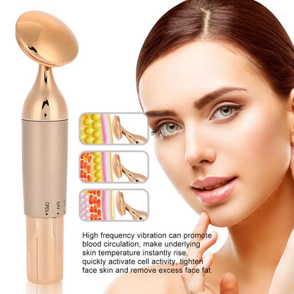 Lift Tighten Face Beauty Device& Spa Cleaner Massager Stick -