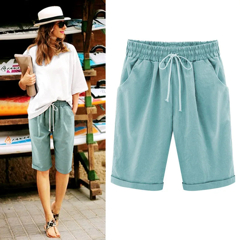 Summer Female Pants Thin Outer -