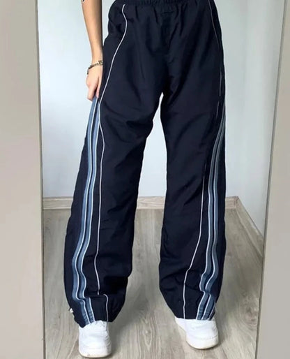 Streetwear Joggers Parachute Cargos Y2K Baggy Sweatpants -