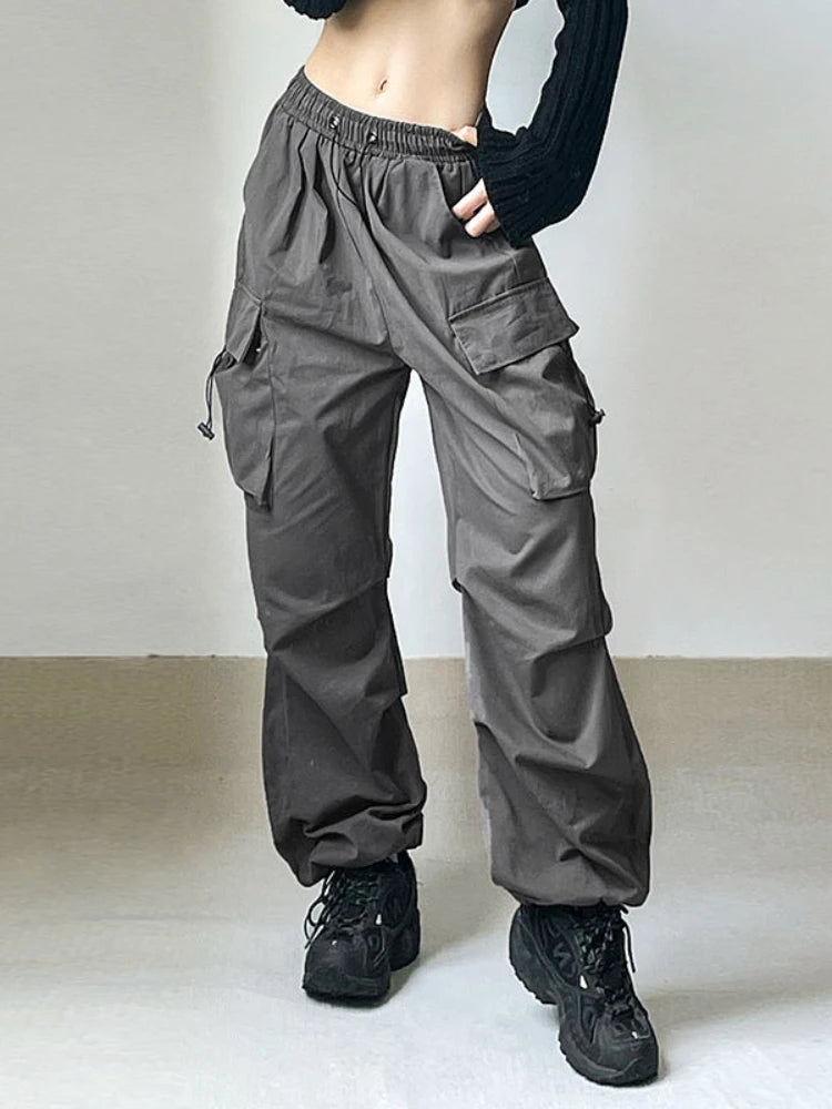 Y2K Streetwear Casua Pants -