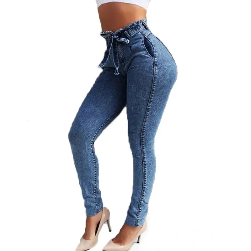 Casual Boyfriend Hole Ripped Jeans -