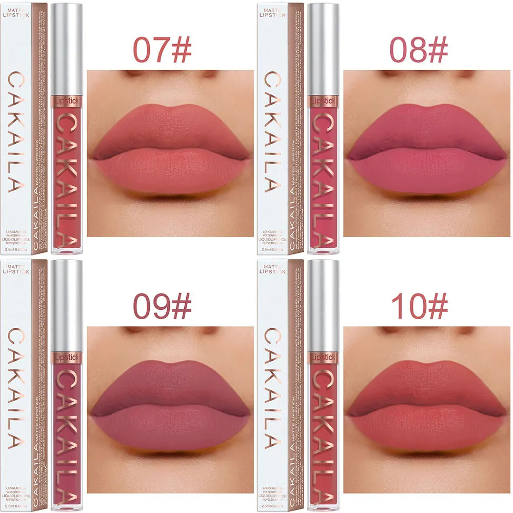 18 Sexy Colors Matte Lipgloss -