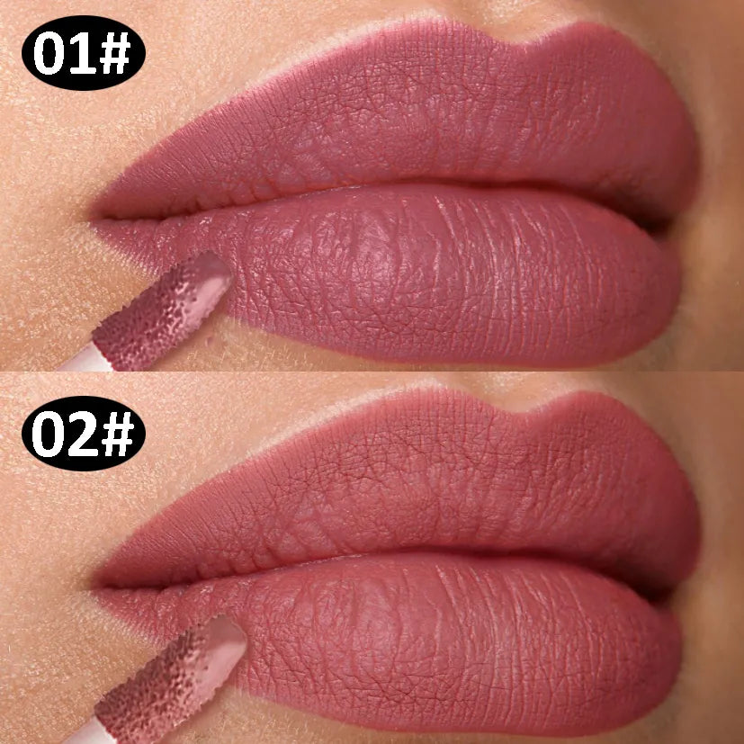 Waterproof Velvet Matte Lipstick Non-stick Liquid -