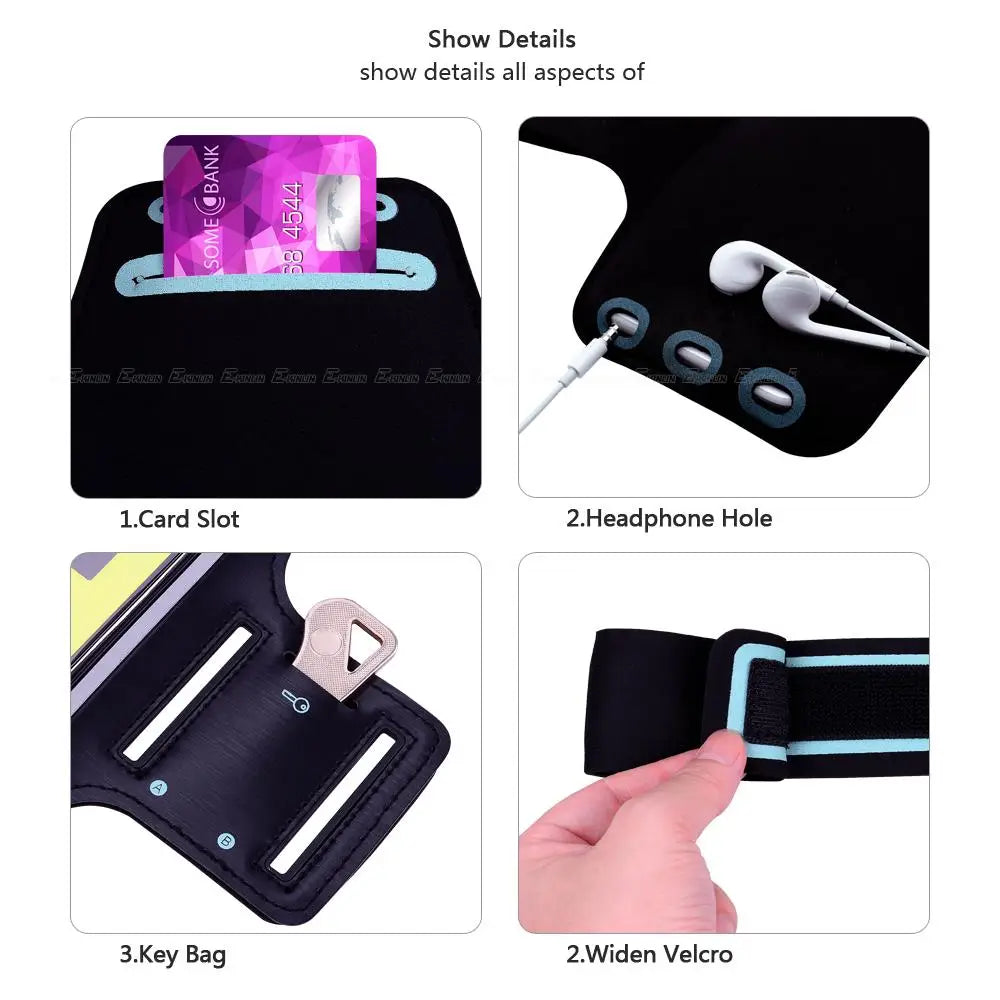 Sports Running Arm Band Cover For iPhone -