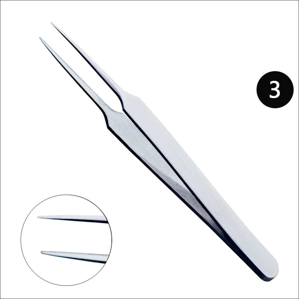 1PCS Professional Tweezers 3 Designs -