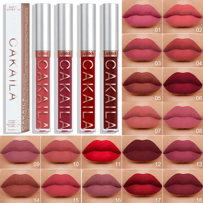 Sexy Waterproof Matte Lip Gloss Liquid -