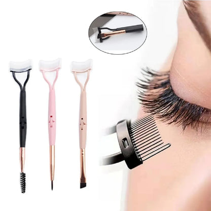 Collapsible Separator Portable Eyelash Brush Comb -