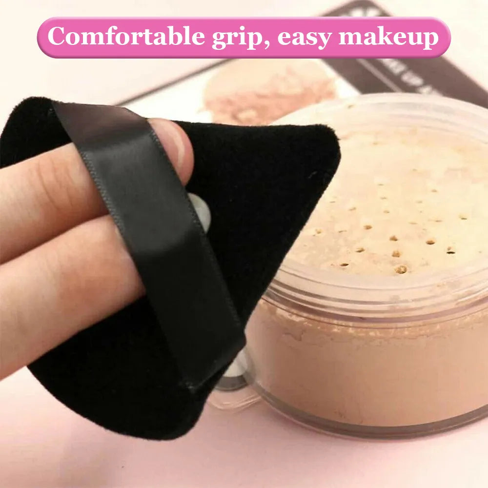 2/6Pcs Foundation Triangle Powder Puff Face -