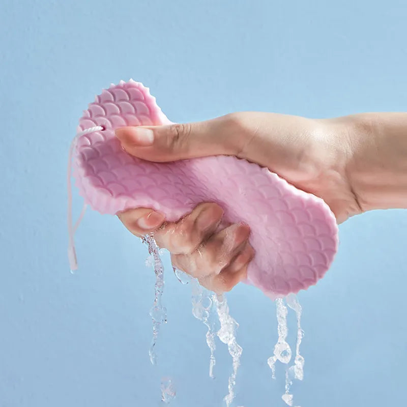 Soft Sponge Body Scrubber Cleaner Dead Skin Remover Tool -