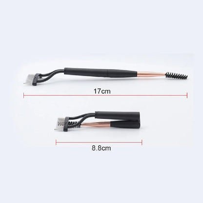 Collapsible Separator Portable Eyelash Brush Comb -