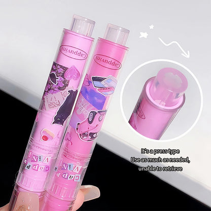 Heart-shaped Lip Glaze Jelly Lipstick Waterproof -