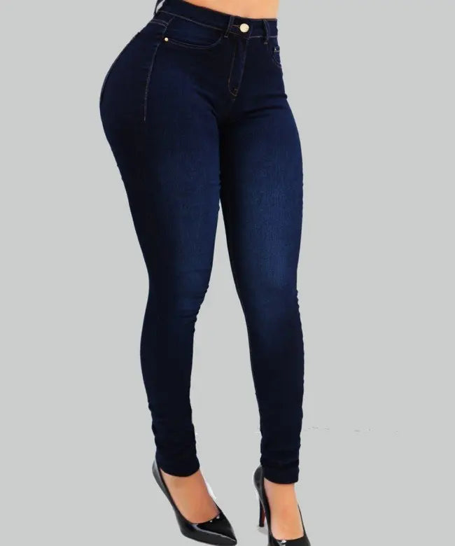 high waist jeans streetwear -