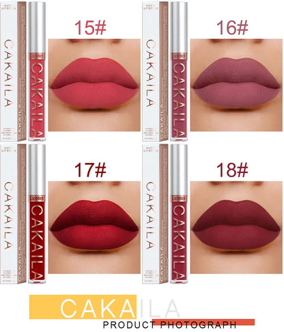 18 Sexy Colors Matte Lipgloss -