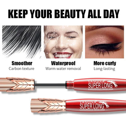 NEW Thick Curly Waterproof Mascara 24h Lasting -