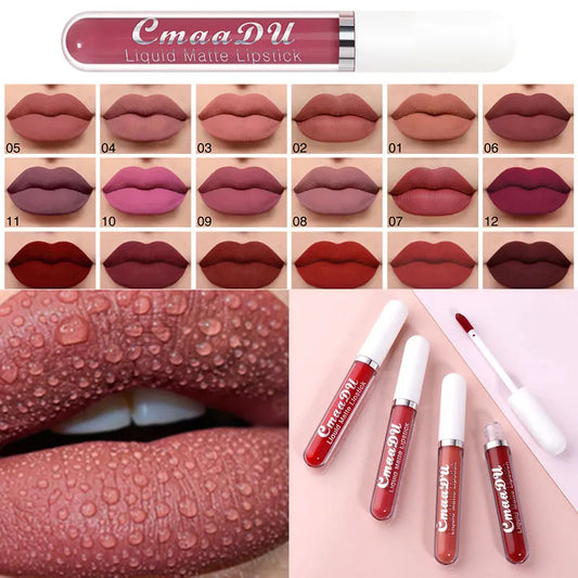 Sexy Waterproof Matte Lip Gloss Liquid -