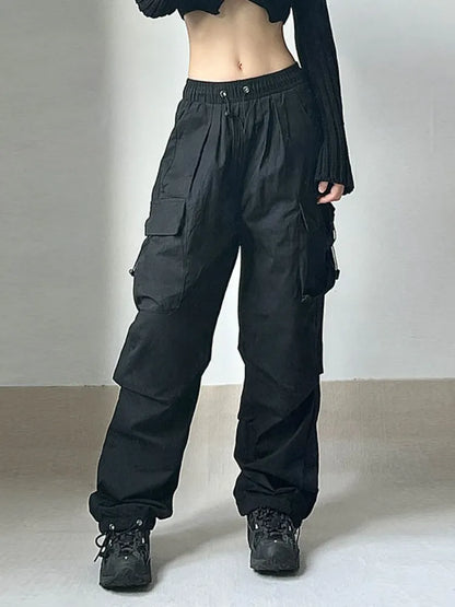 Y2K Streetwear Casua Pants -